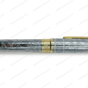 A luxurious silver pen – geometric details with an Emirati identity