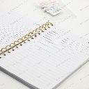 White silicone notebook 