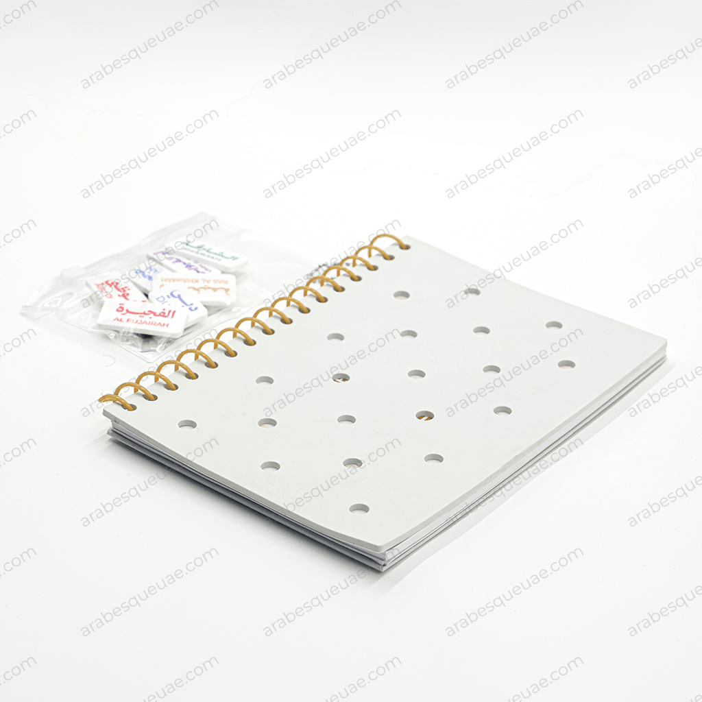 White silicone notebook 