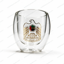 Big coffee mug – UAE logo, gold