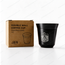 Stainless steel espresso cup – UAE logo