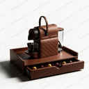Coffee machine – Coffee station with built-in drawer