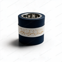 Mudakhan | Navy & White Leather – “حصنتك باسم الله يا وطن”