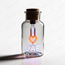 Lighting Jar I ♥ UAE
