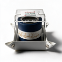 Mudkhan | Navy & White Leather – “حصنتك باسم الله يا وطن”