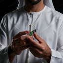 UAE Nation Brand Logo Badge With Magnetic Pin