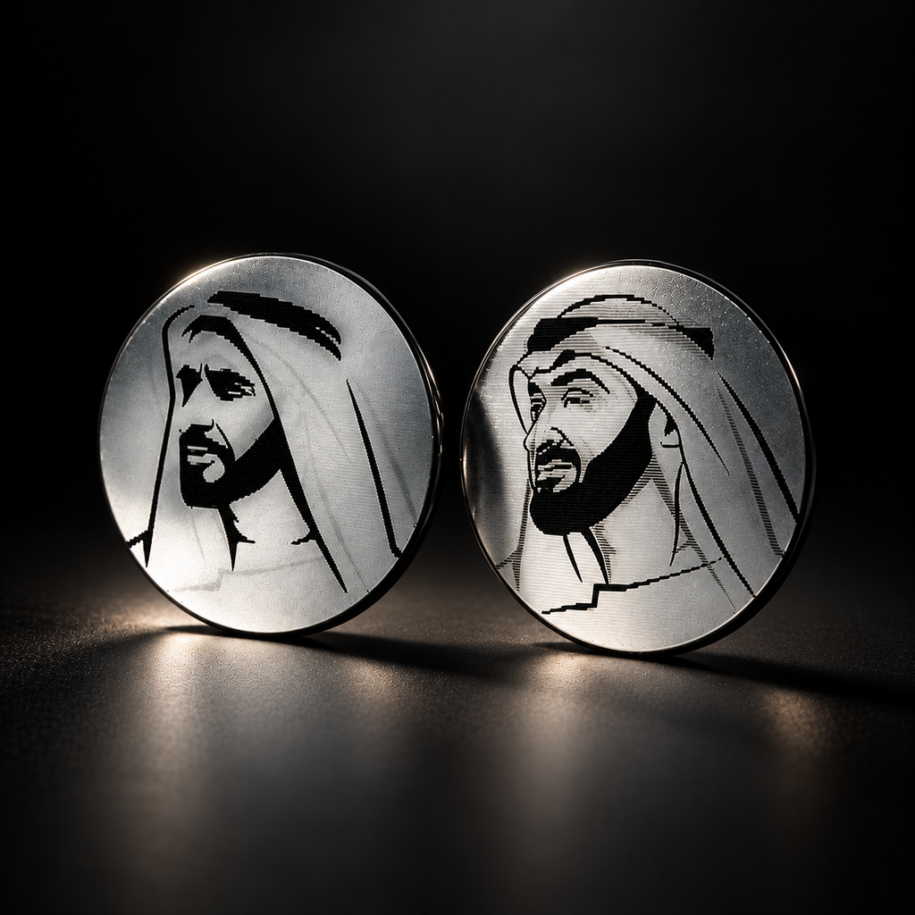 hologram pin badge