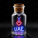 Lighting Jar I ♥ UAE