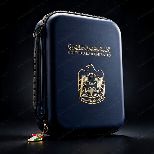 [ND-ORG01] Passport holder – UAE logo