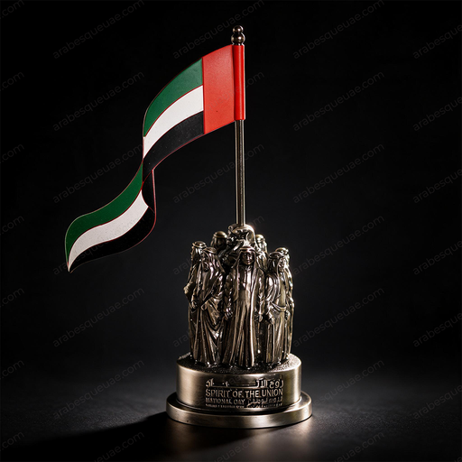 [ND-TP01] درع تذكاري – آباء الاتحاد وعلم الدولة