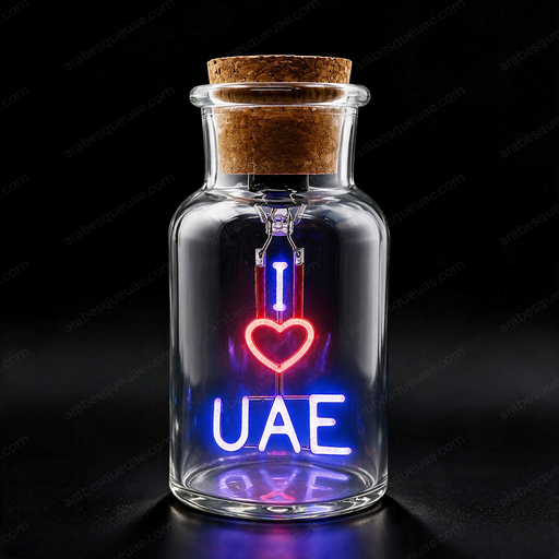 [ND-LIGHT 01] Lighting Jar I ♥ UAE