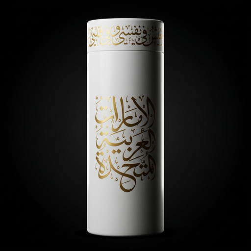 [ND-AMC01] “Lahn Al Etihad” Musical Gift Cylinder with National Day Scarf